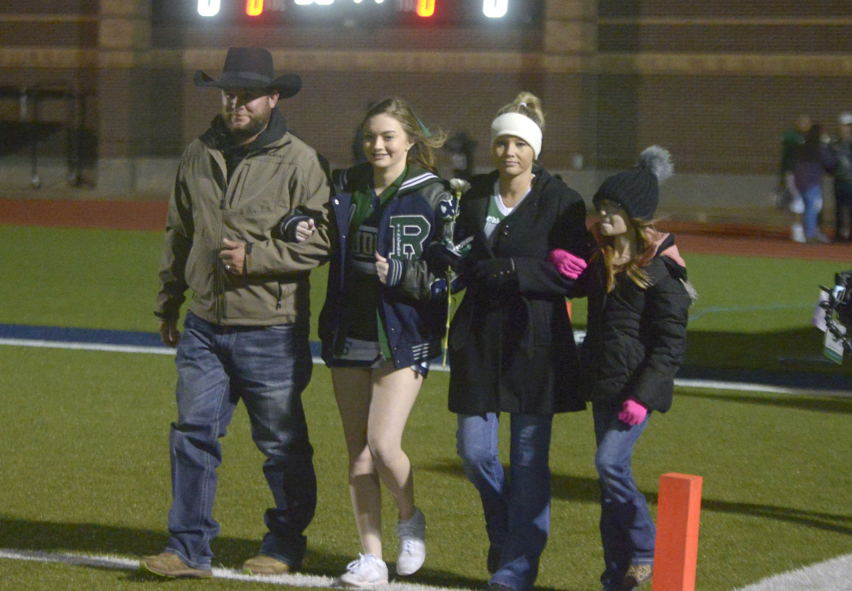 Rudder High School senior night 2019